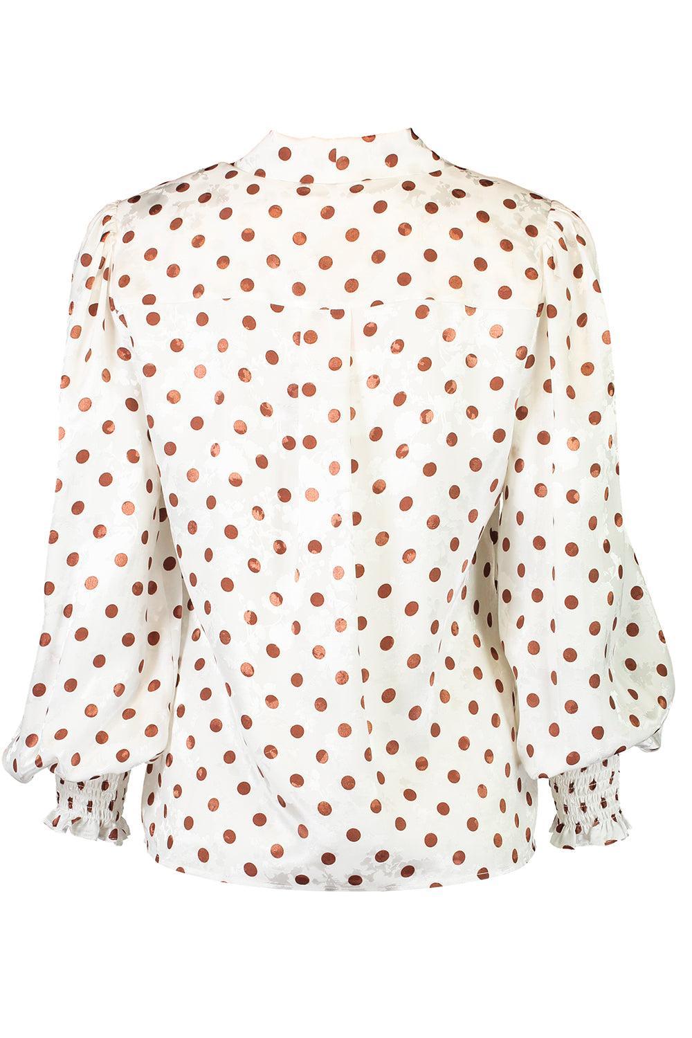 Sally Blouse-POLKADOT-XS-CLOTHINGTOPBLOUSE-CHRISTY LYNN