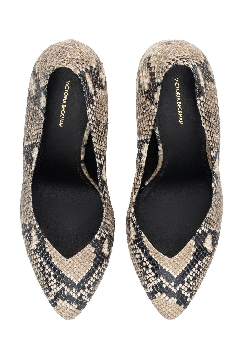 Maverick Pump 80 - Natural Brown-ANIMAL-37-SHOEPUMP-VICTORIA BECKHAM