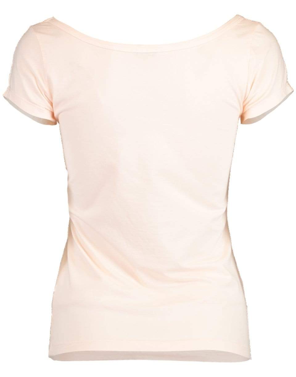 ASPESI-Cipria Ballet Neck T-Shirt-