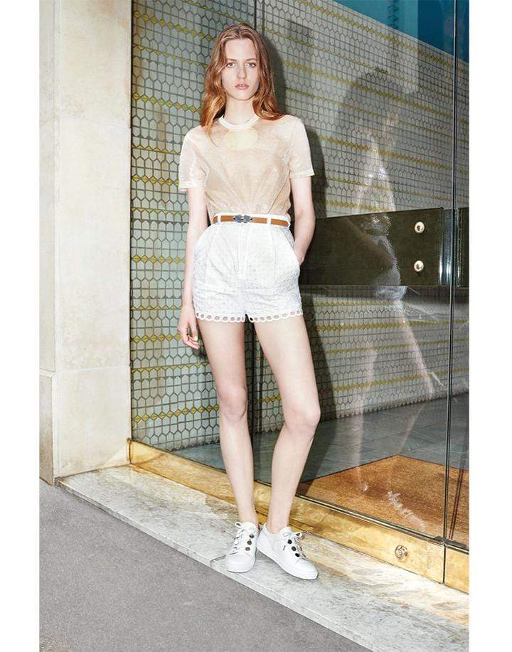 CARVEN-Ajoure Highwaist Short-