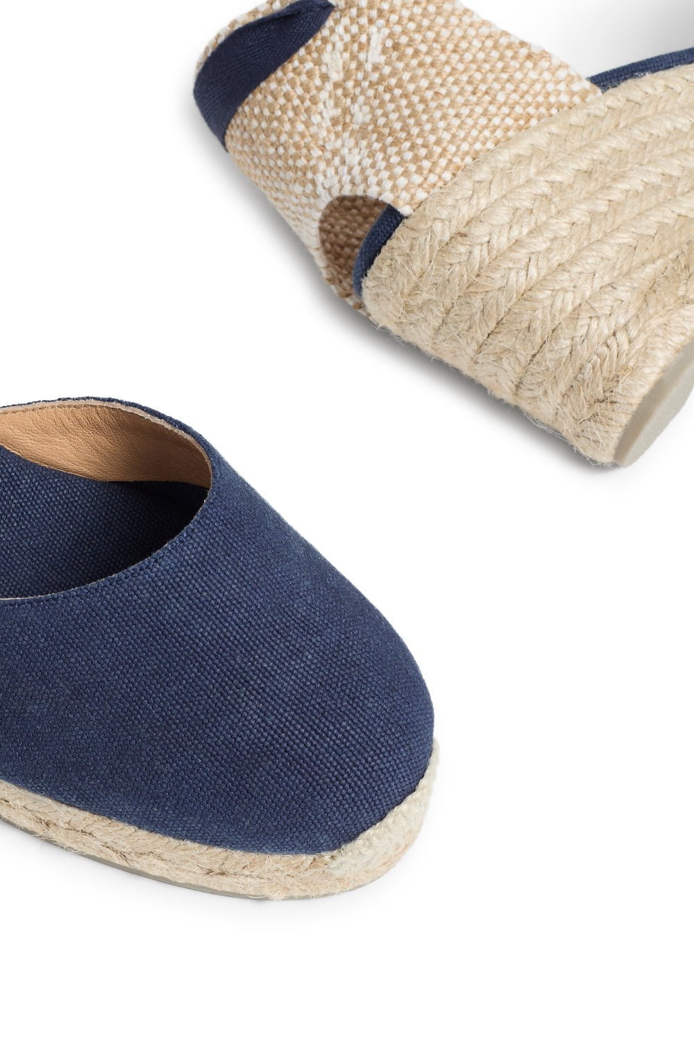 CASTANER-Carina Wedge Sandal - Azul Oxford-