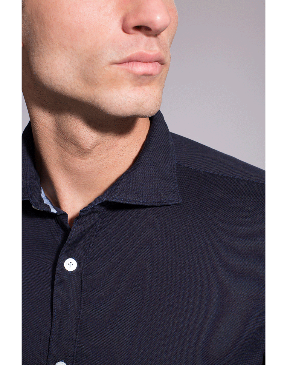 ELEVENTY-Cotton Dandy Shirt-