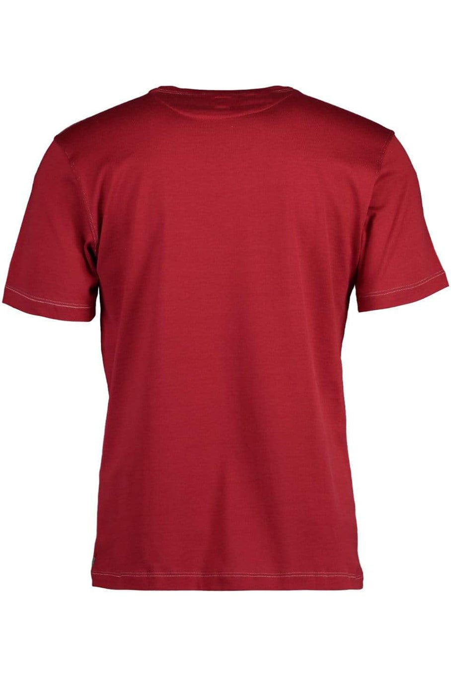 ELEVENTY-Red Crewneck T-Shirt-