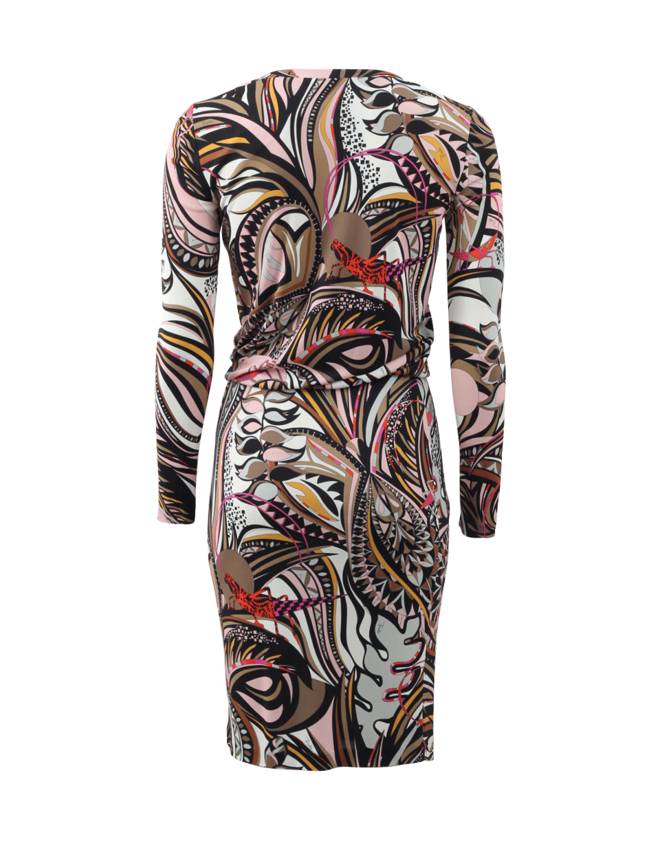 EMILIO PUCCI-Printed Blouson Dress-