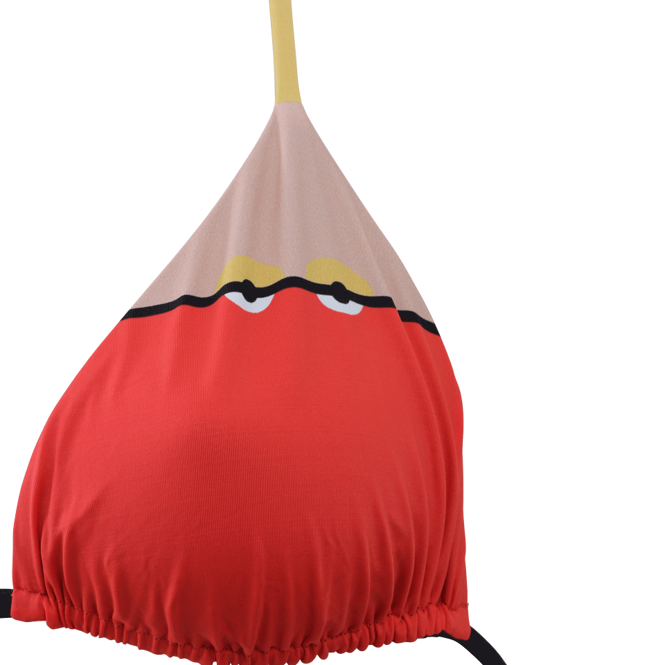 FENDI-Creatures Triangle Bikini-