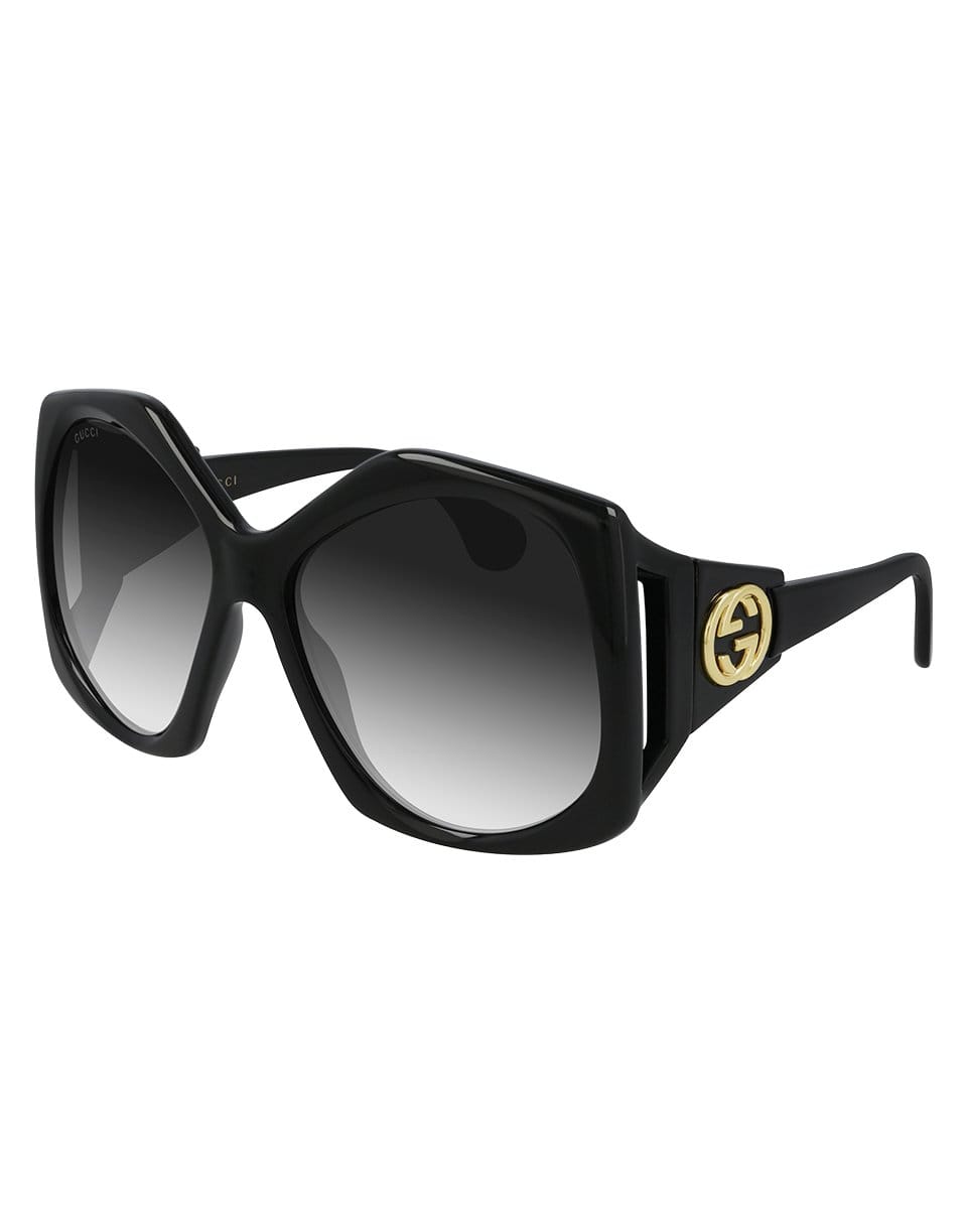 GUCCI-Injection Sunglasses - Black-BLACK