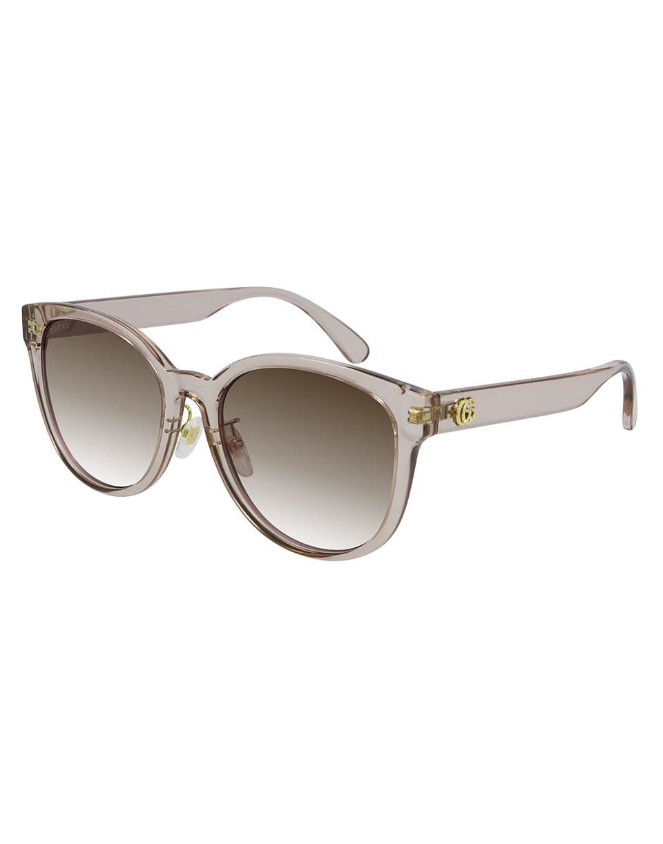 GUCCI-Round Sunglasses - Pink-PINK