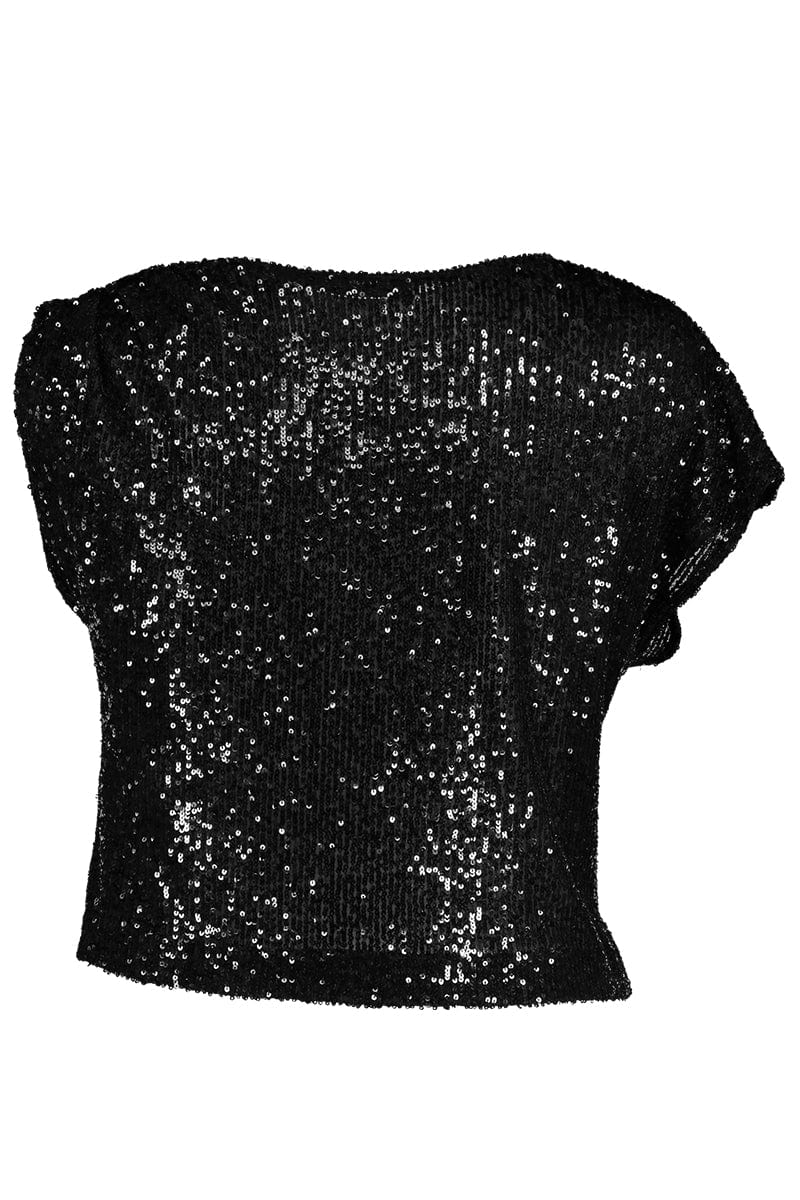 IN THE MOOD FOR LOVE-Biarritz Top - Black-
