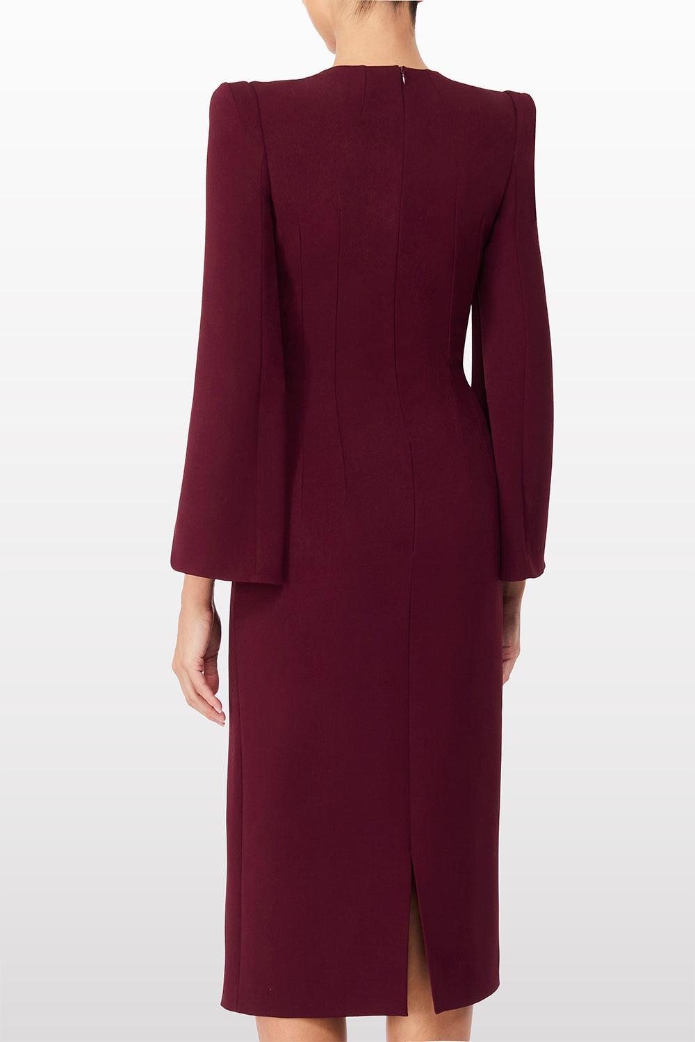 Love Bow Dress-CARDINAL-4-CLOTHINGDRESSCOCKTAIL-JENNY PACKHAM