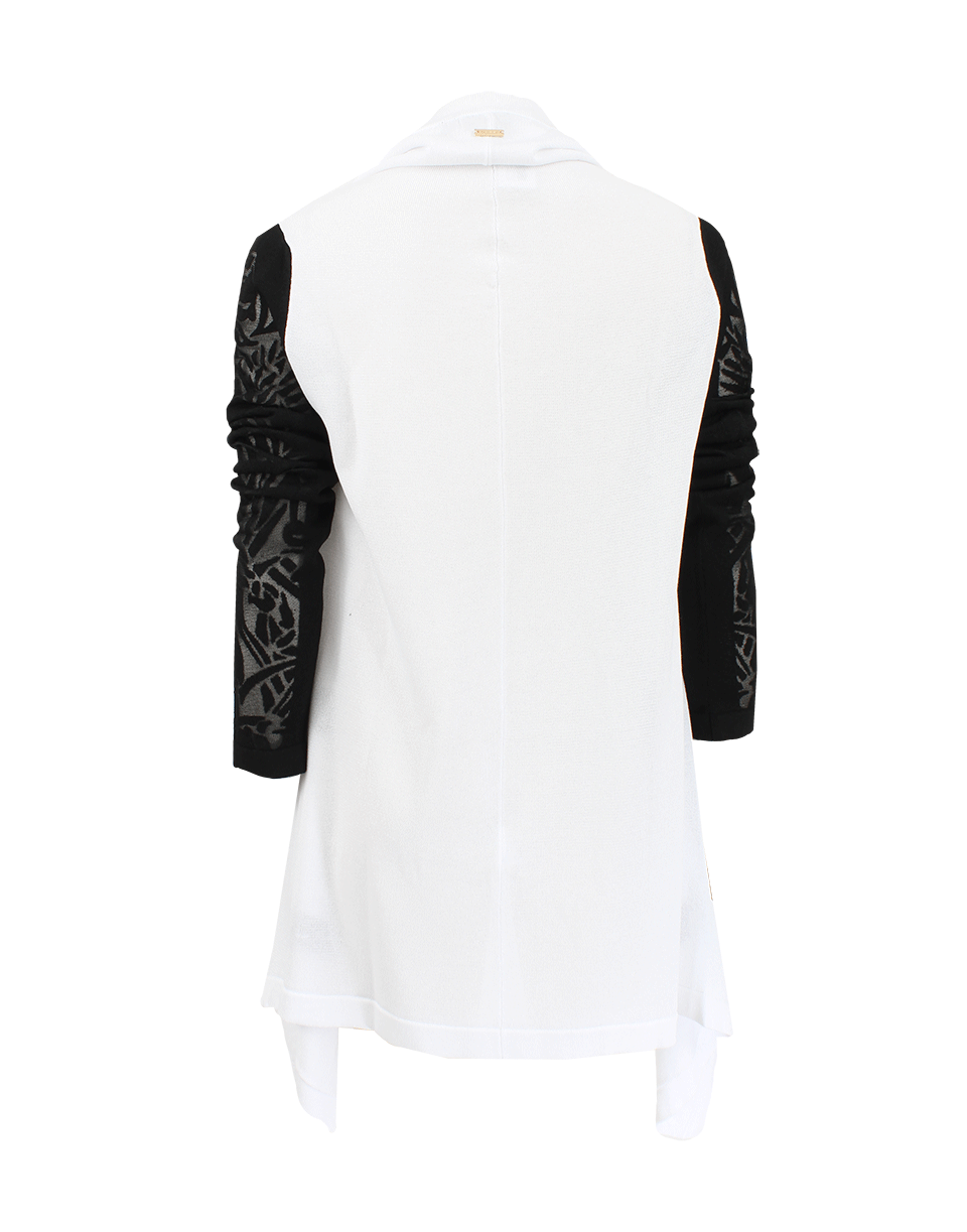 JUST CAVALLI-Open Draped Cardigan-