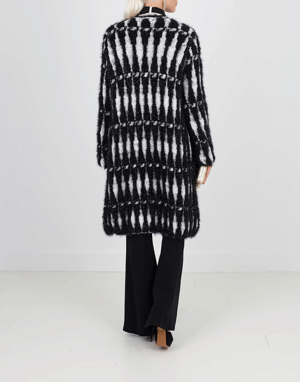 LANVIN-Lurex Jacquard Coat-