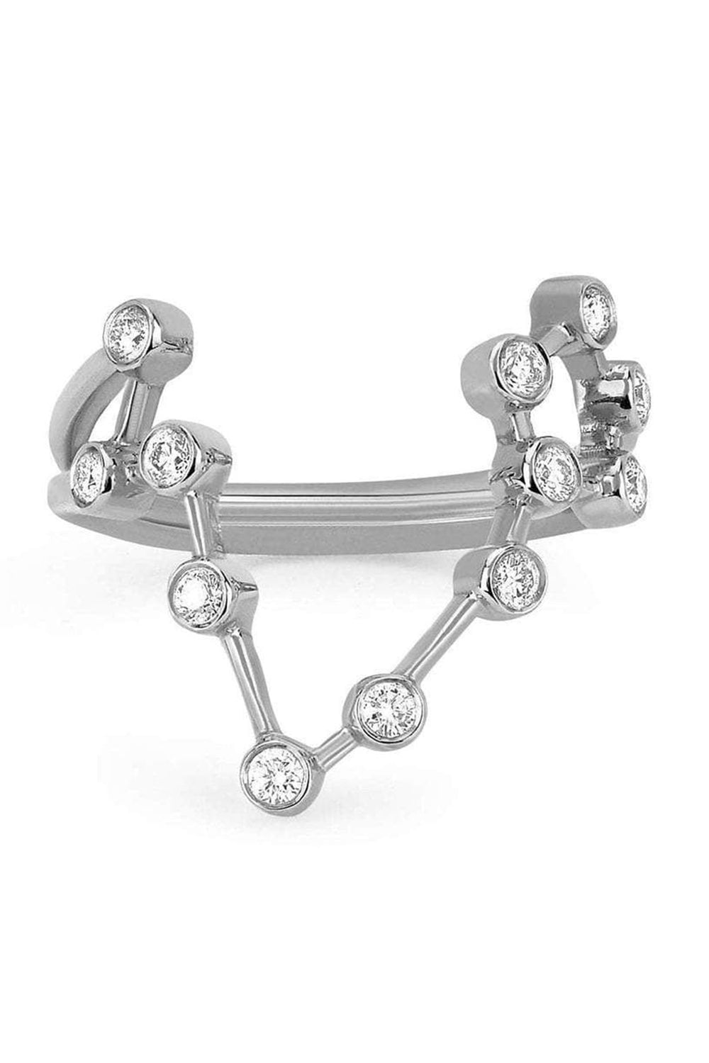 LOGAN HOLLOWELL-Pisces Diamond Constellation Ring-