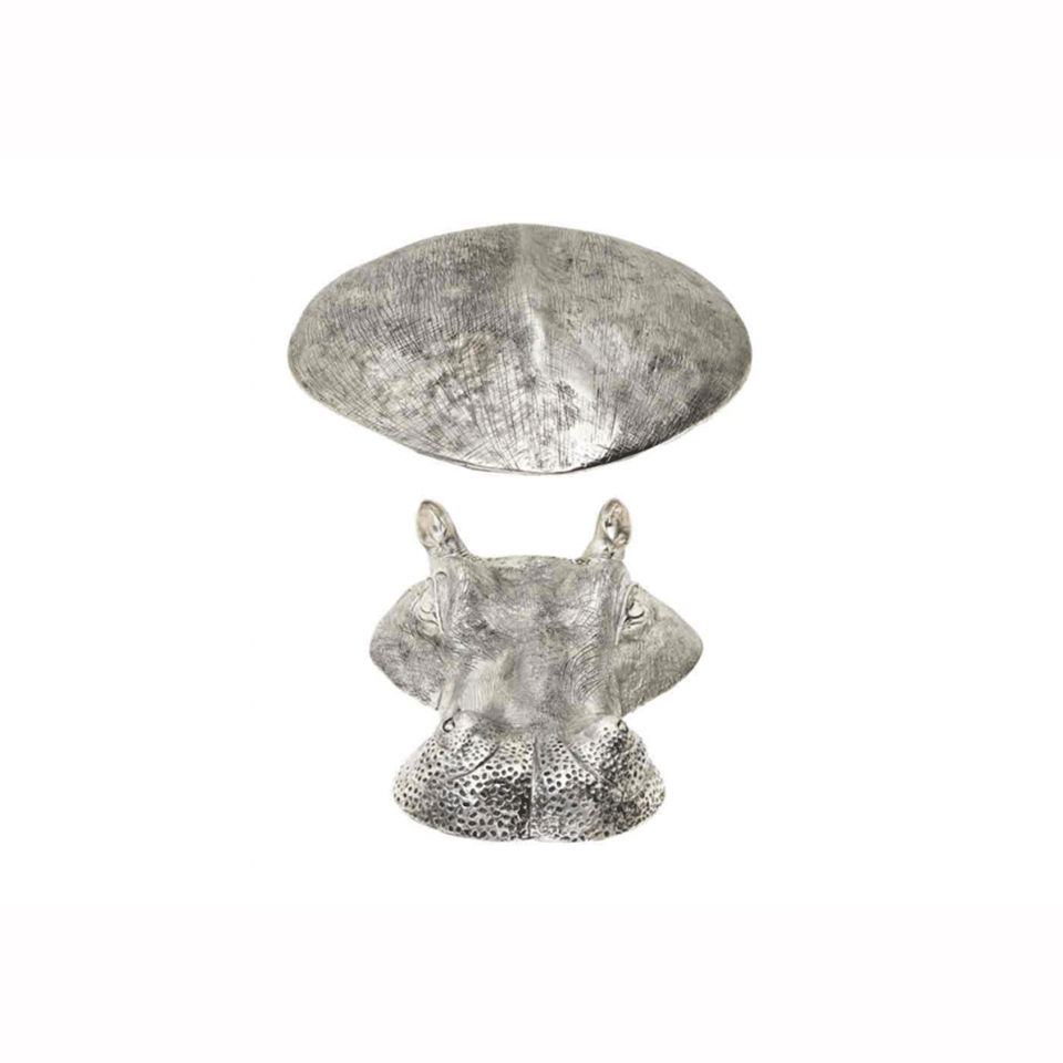 LOTUS ARTS de VIVRE-Floating Hippo-SILVER