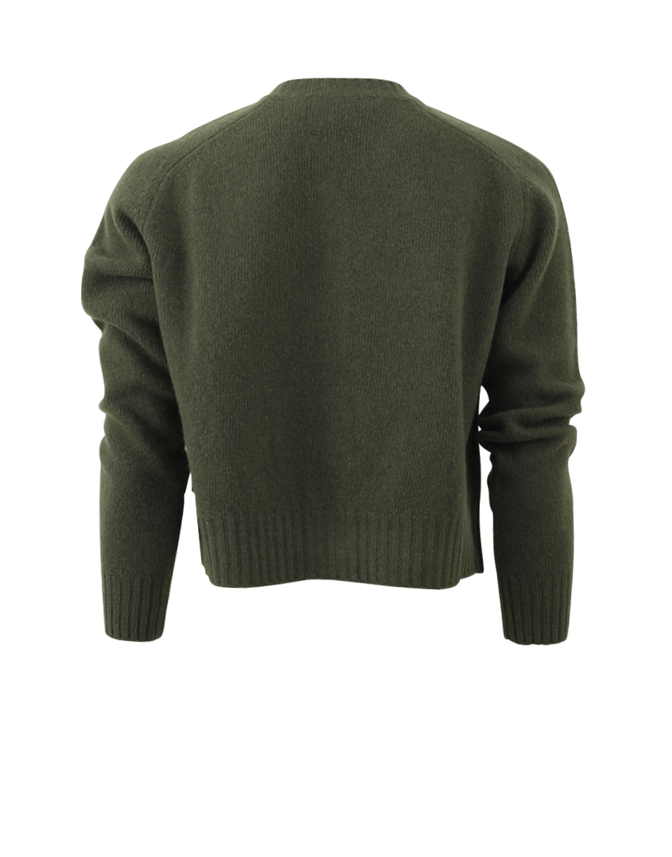 MARNI-Crewneck Wool Cardigan-
