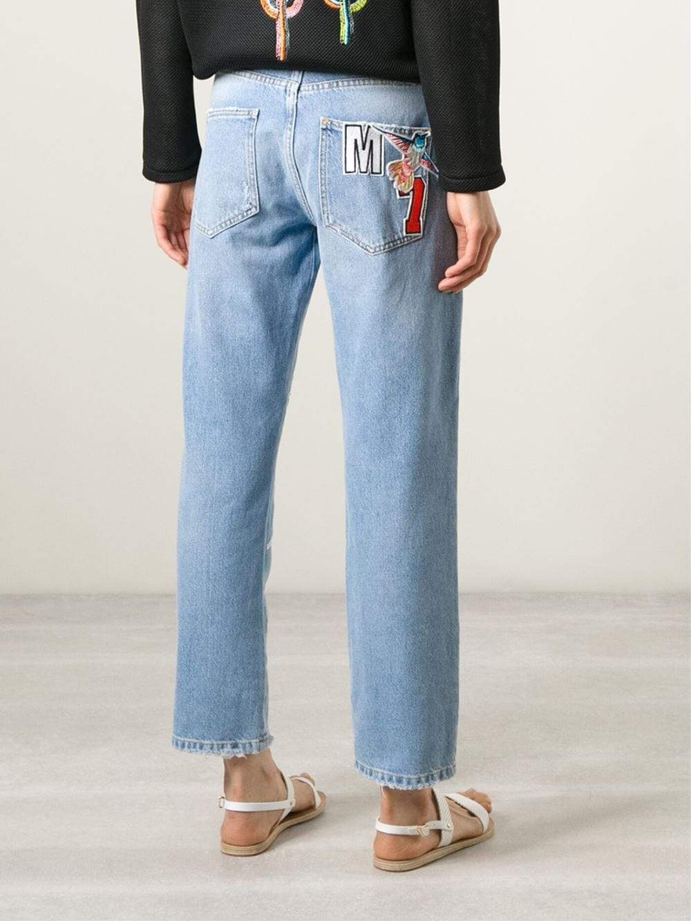 MSGM-Freedom Embellished Jean-