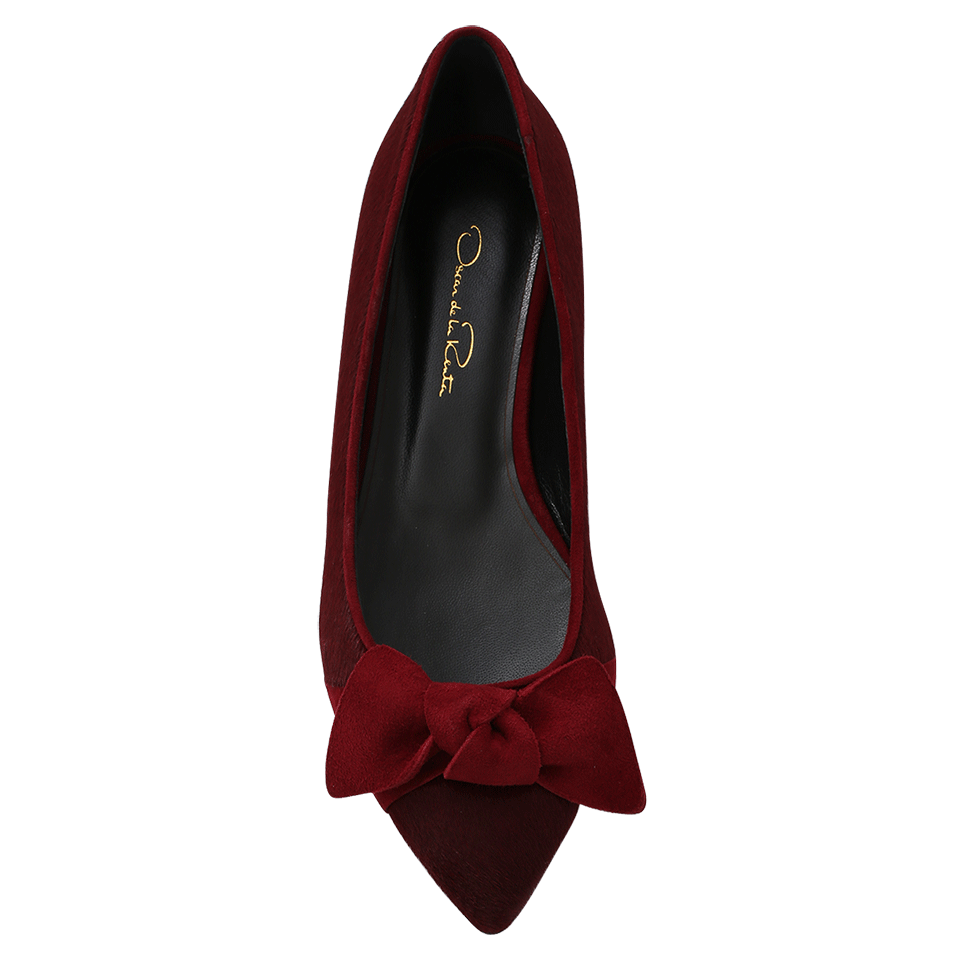 OSCAR DE LA RENTA-Genne Bow Flat-