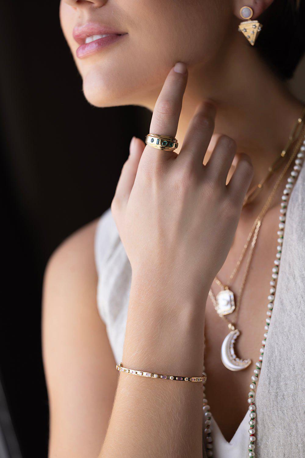 SORELLINA-Wrap Wring-YELLOW GOLD