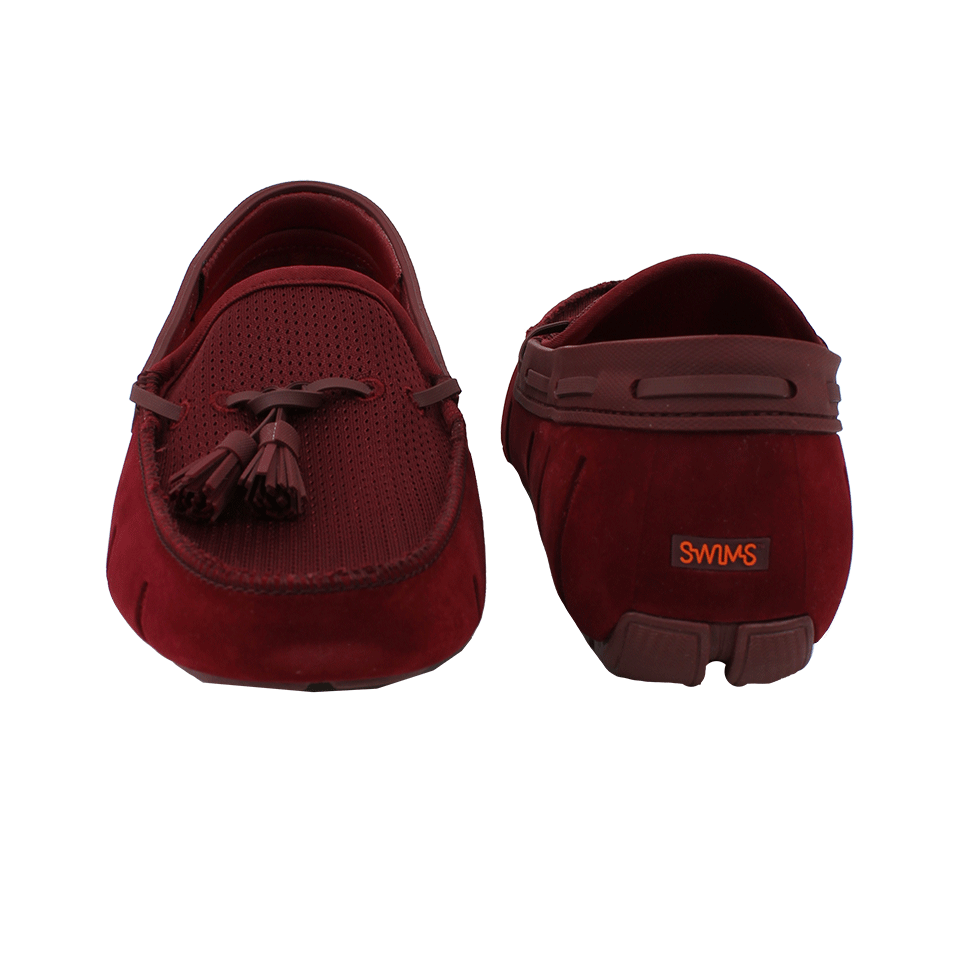 SWIMS-Tassel Velvet Loafer-