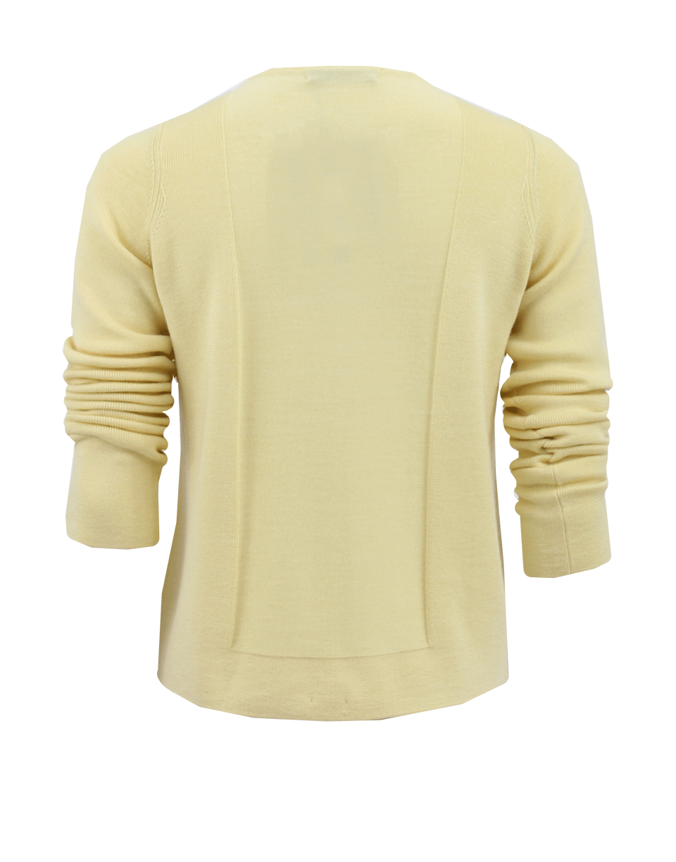 THE ROW-Crewneck Button Down Cardigan-