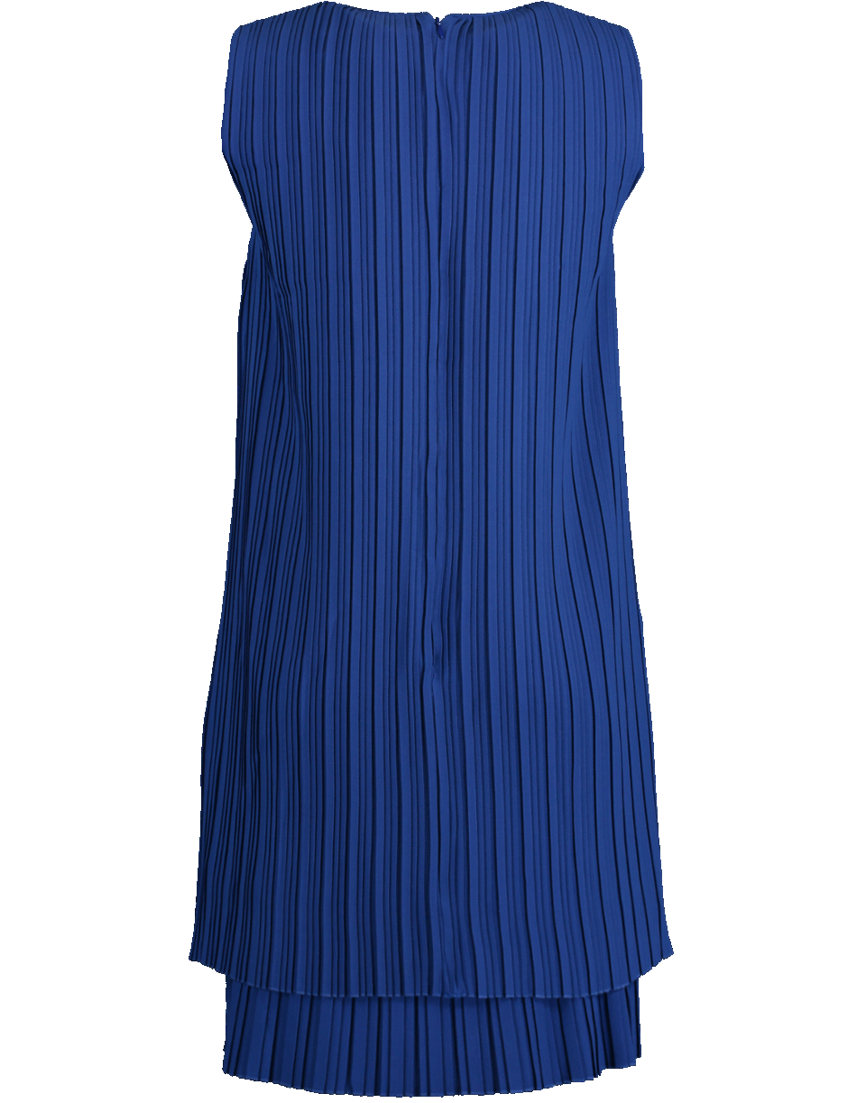 VICTORIA VICTORIA BECKHAM-Pleated Shift Dress-
