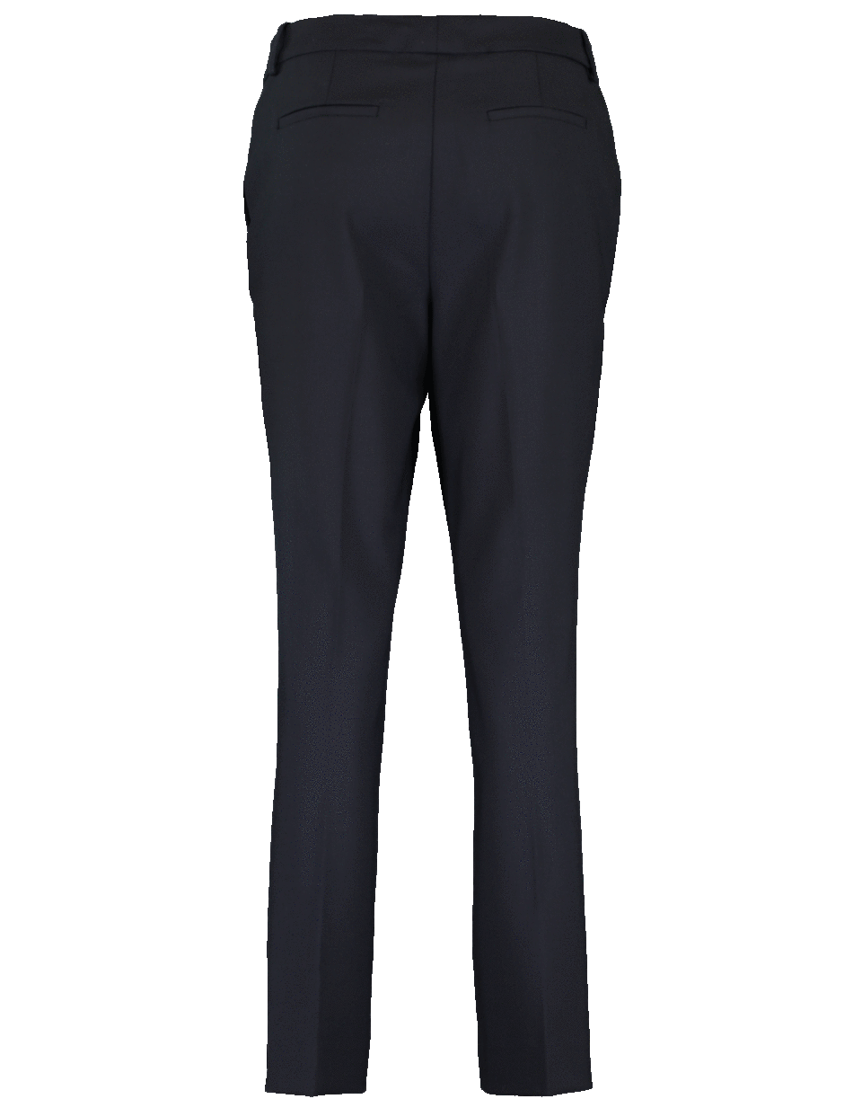 VICTORIA VICTORIA BECKHAM-Straight Leg Pant-MIDNIGHT