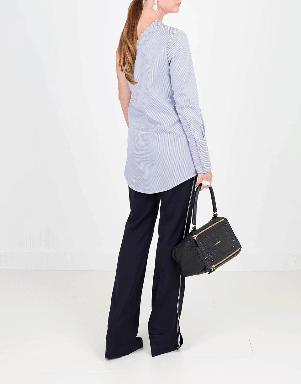 VICTORIA VICTORIA BECKHAM-One Sleeve Button Blouse-