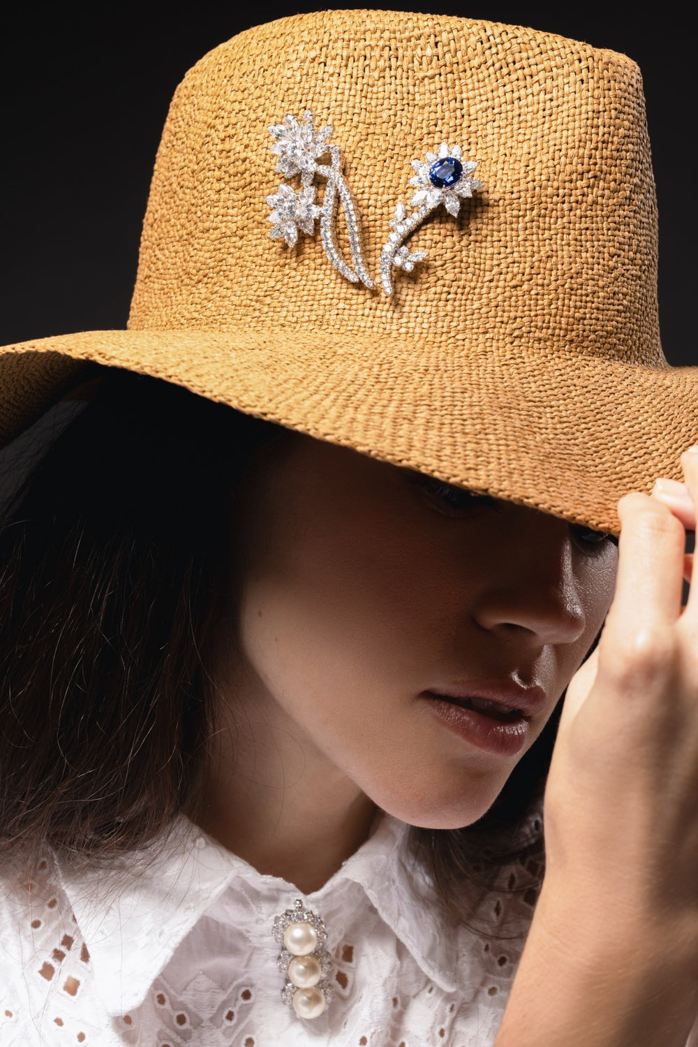 PIECE OF THE WEEK - FANTASIA BY DESERIO DOUBLE FLOWER BROOCH