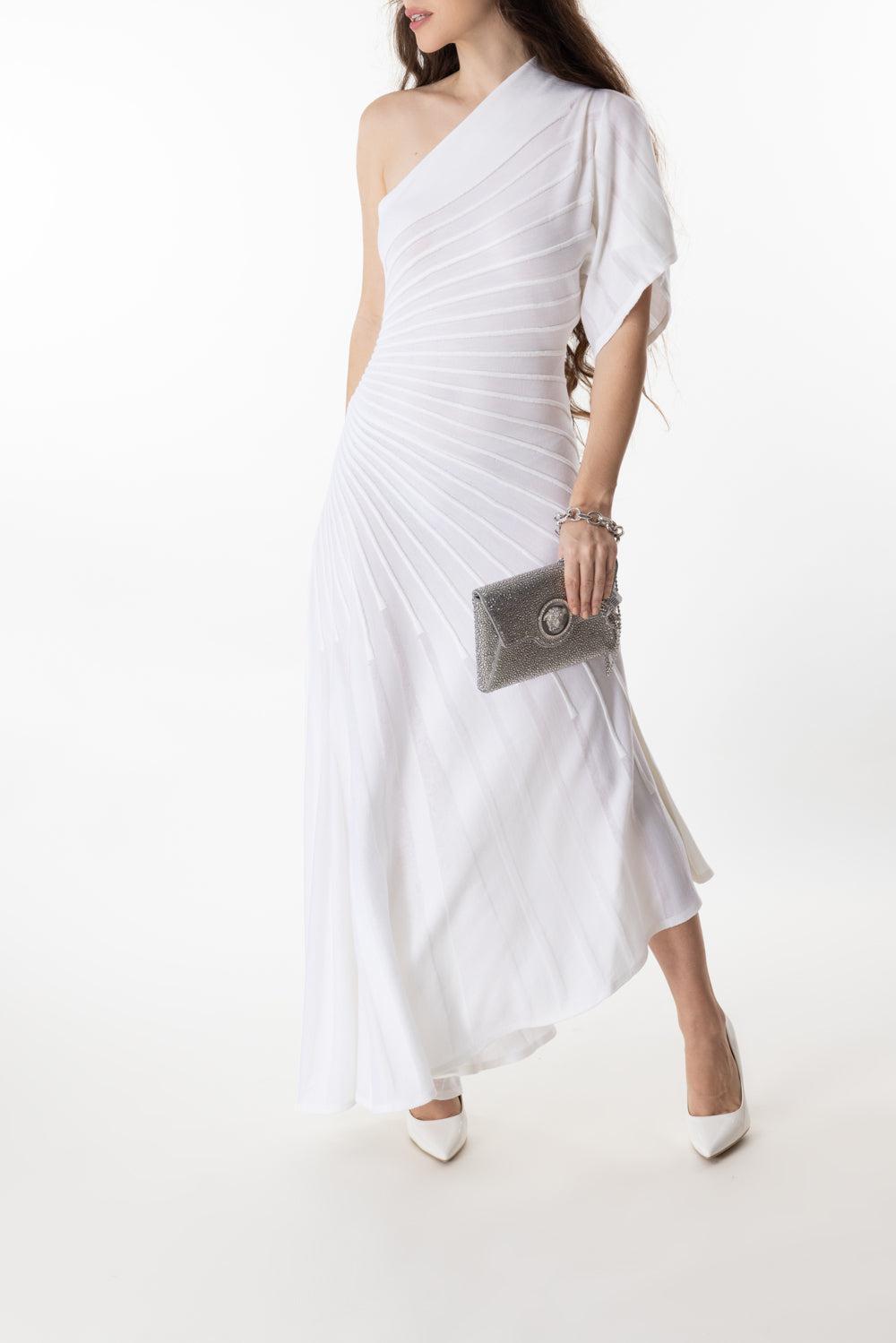 Ray Dress-BLNCNATU-36-CLOTHINGDRESSCOCKTAIL-ALAÏA