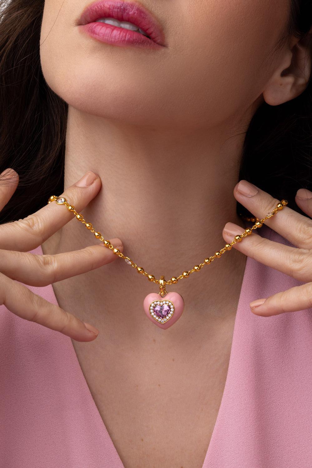 Ball Chain Diamond Necklace - 18in-YELLOW GOLD-18-JEWELRYFINE JEWELNECKLACE O-BUDDHA MAMA