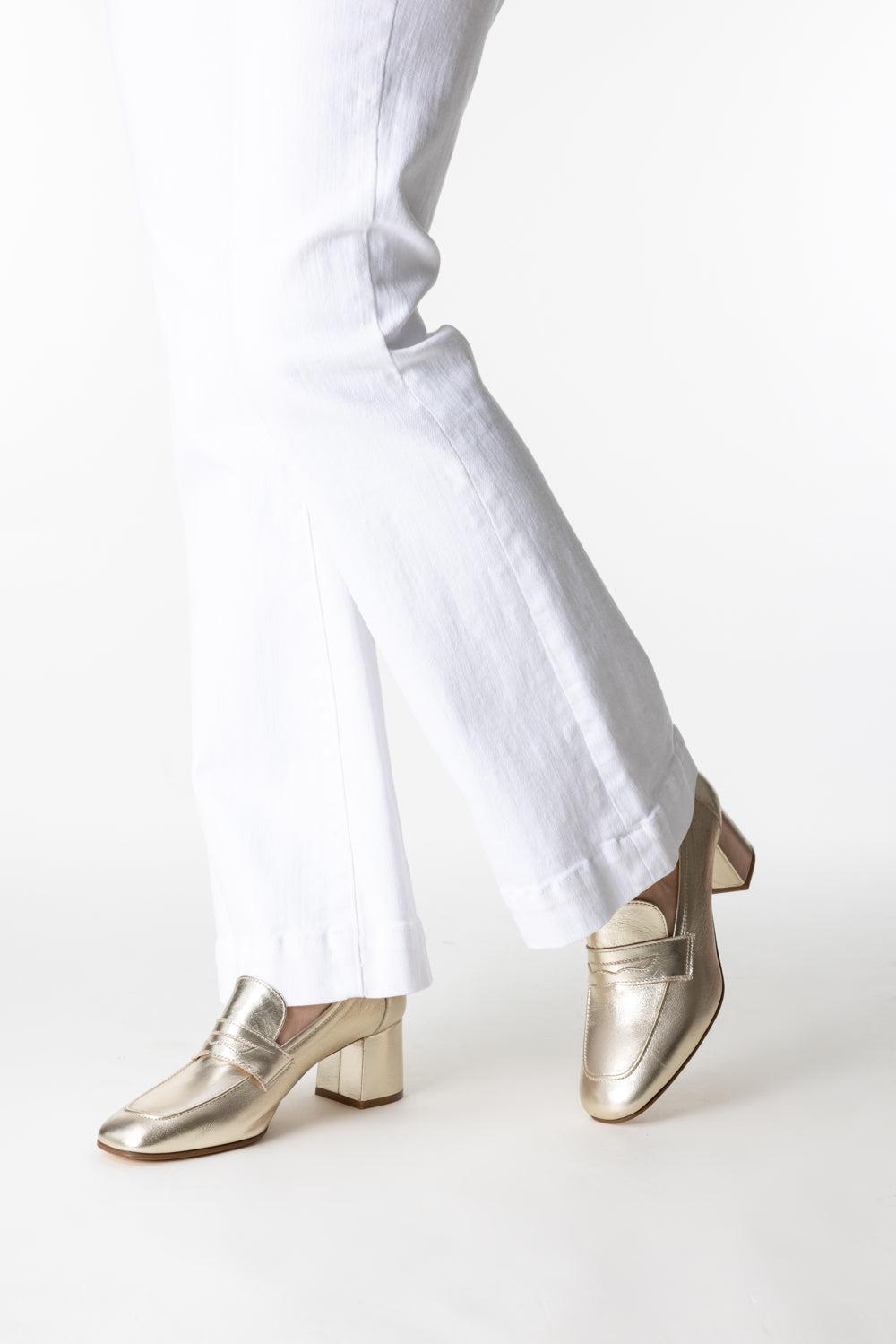 Essenziale Loafer - Gold-GOLD-36-SHOEPUMP-SOPHIQUE