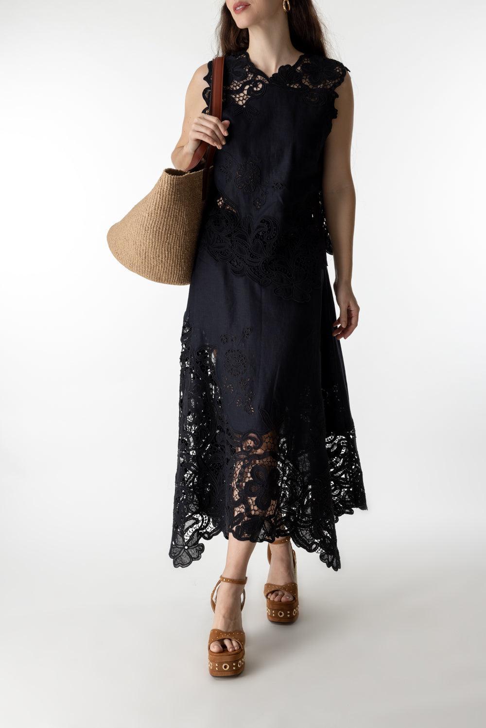 Rae Skirt-NOIR-4-CLOTHINGSKIRTMIDI-ULLA JOHNSON