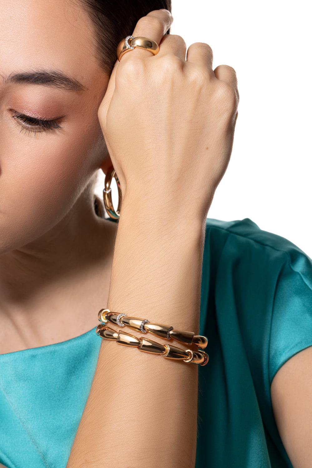 Calla Media Bracelet-ROSE GOLD-JEWELRYFINE JEWELBRACELET O-VHERNIER