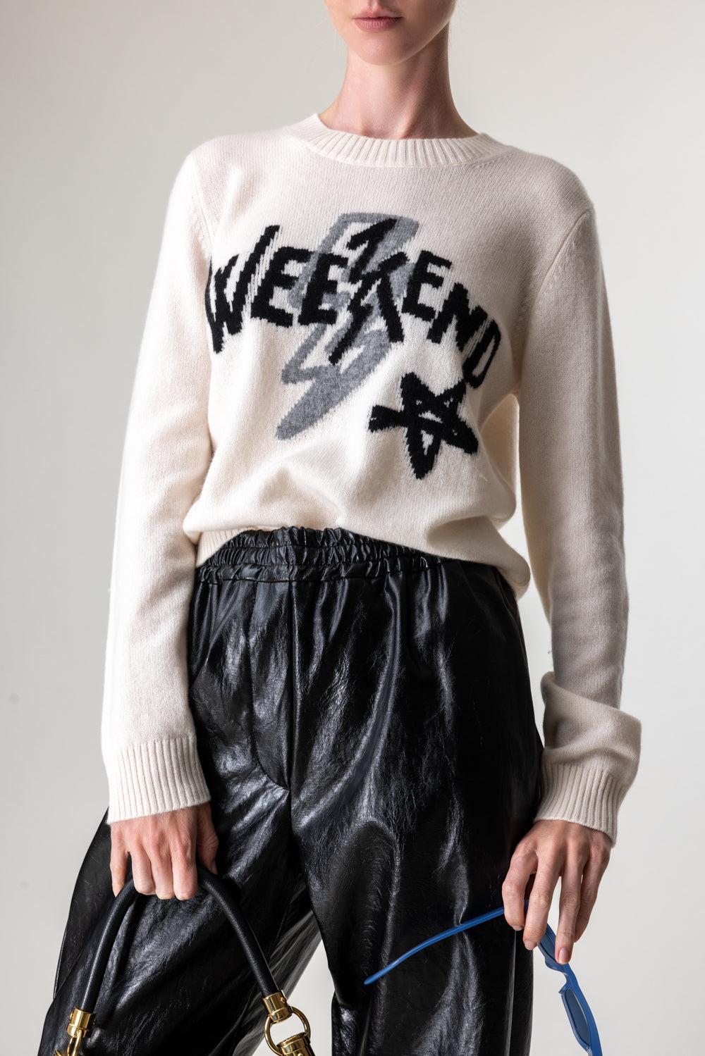Kansas Sweater-BLK/IVOR-XS-CLOTHINGTOPSWEATER-MAX MARA