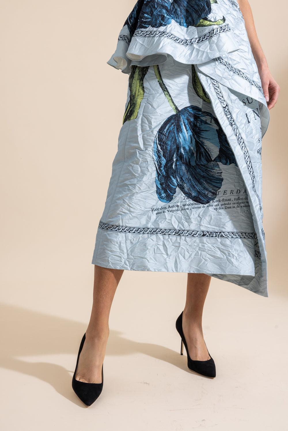 Draped Midi Skirt-ETCHTUPW-4-CLOTHINGSKIRTMIDI-ERDEM