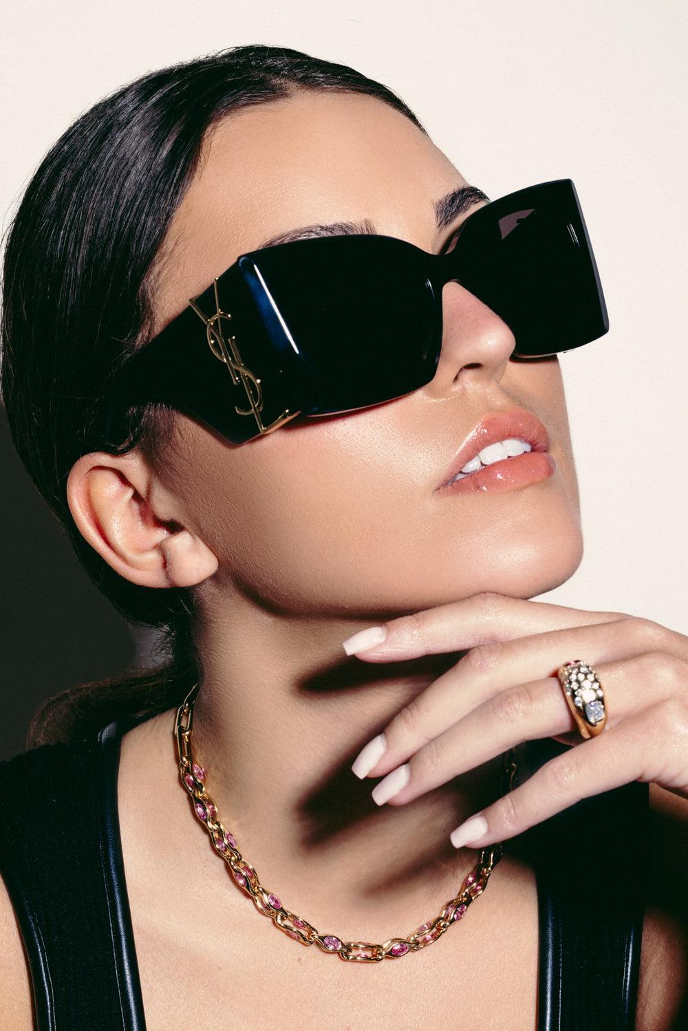 Blaze Sunglasses-BLKBLKBK-ACCESSORIESUNGLASSES-SAINT LAURENT