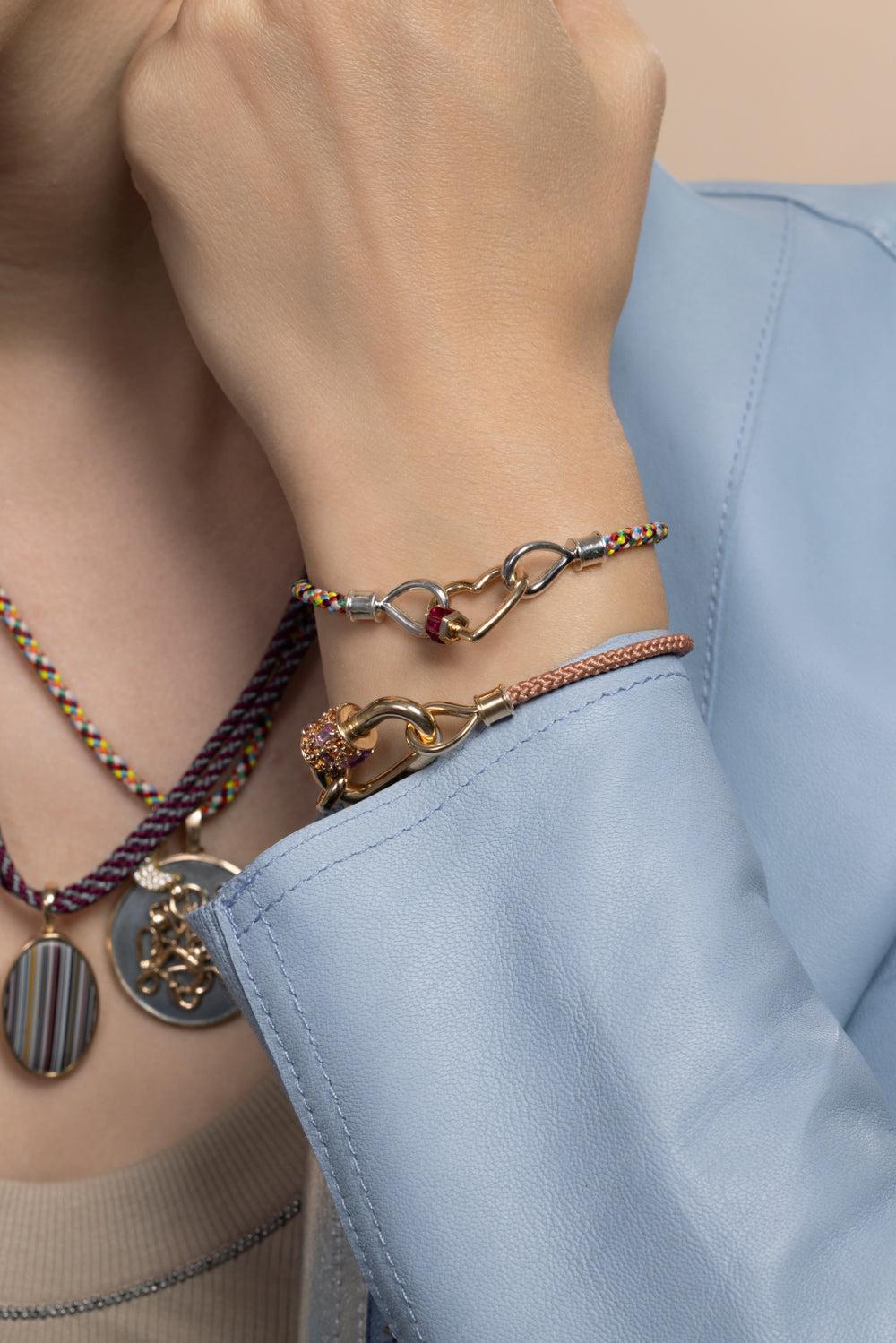 Melba The String Project Bracelet - Yellow Gold-YELLOW GOLD-6-JEWELRYFINE JEWELBRACELET O-MARLA AARON