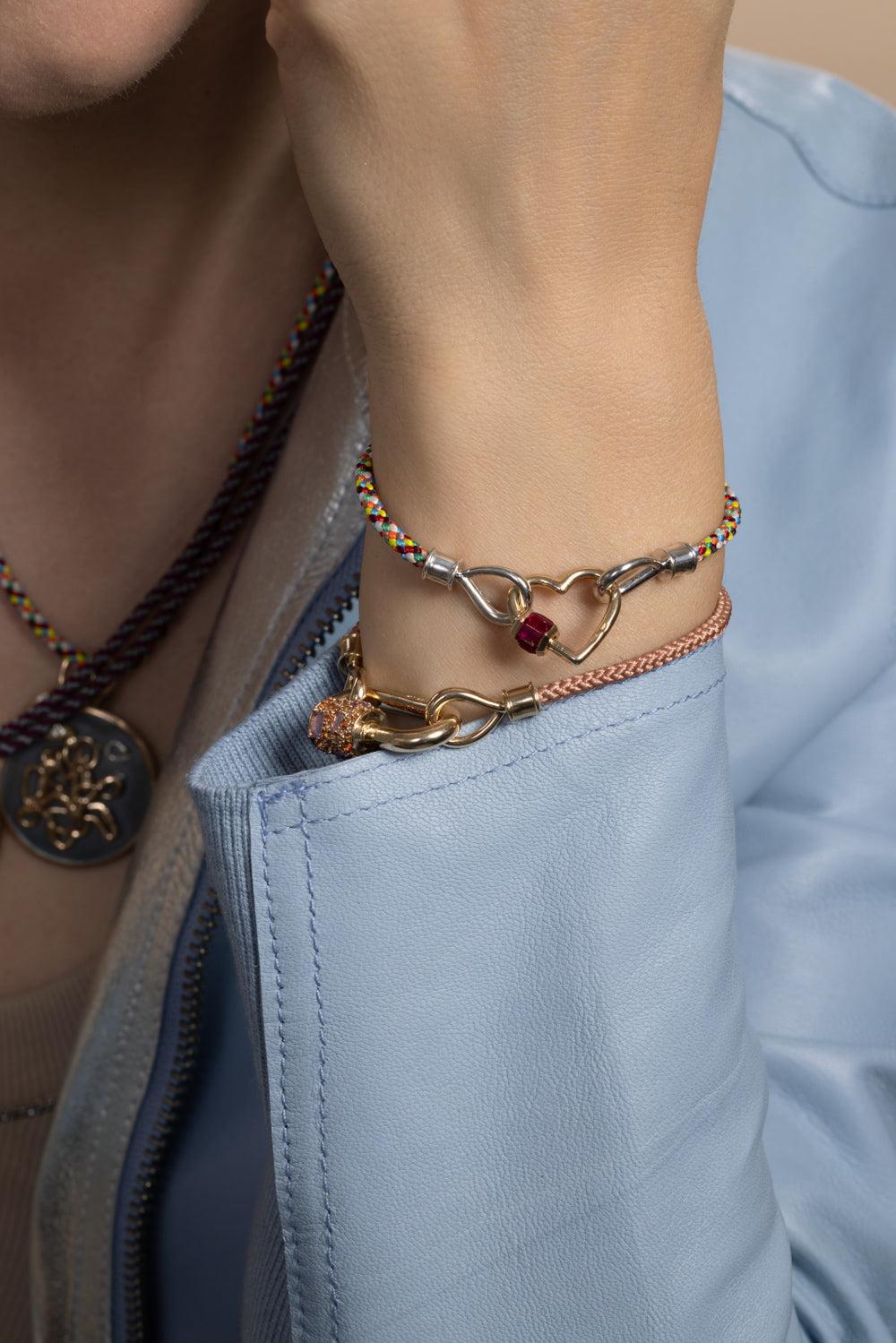 Melba The String Project Bracelet - Yellow Gold-YELLOW GOLD-6-JEWELRYFINE JEWELBRACELET O-MARLA AARON