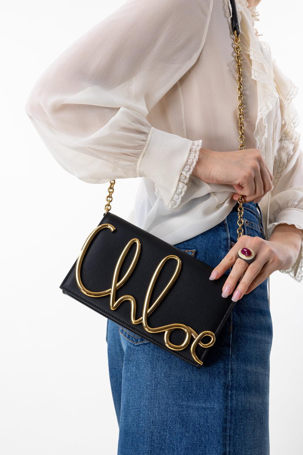 Iconic Crossbody Bag - Black-BLACK-HANDBAGSHOULDER-CHLOÉ