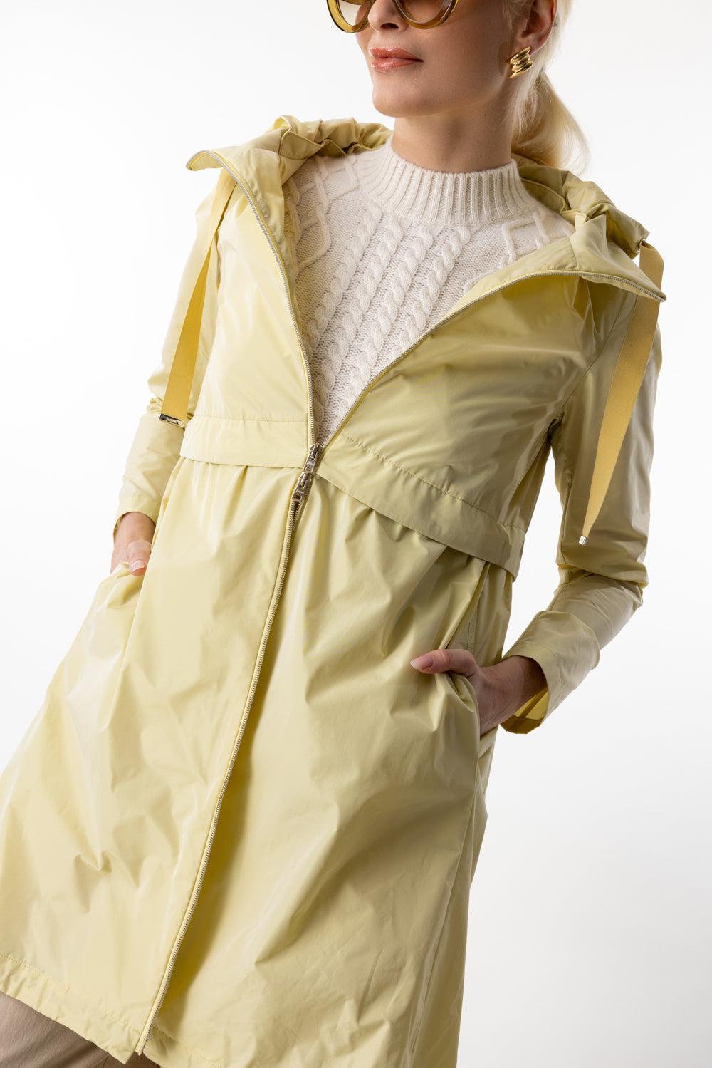 Techno Parka Jacket-LEMON-38-CLOTHINGJACKETCASUAL-HERNO