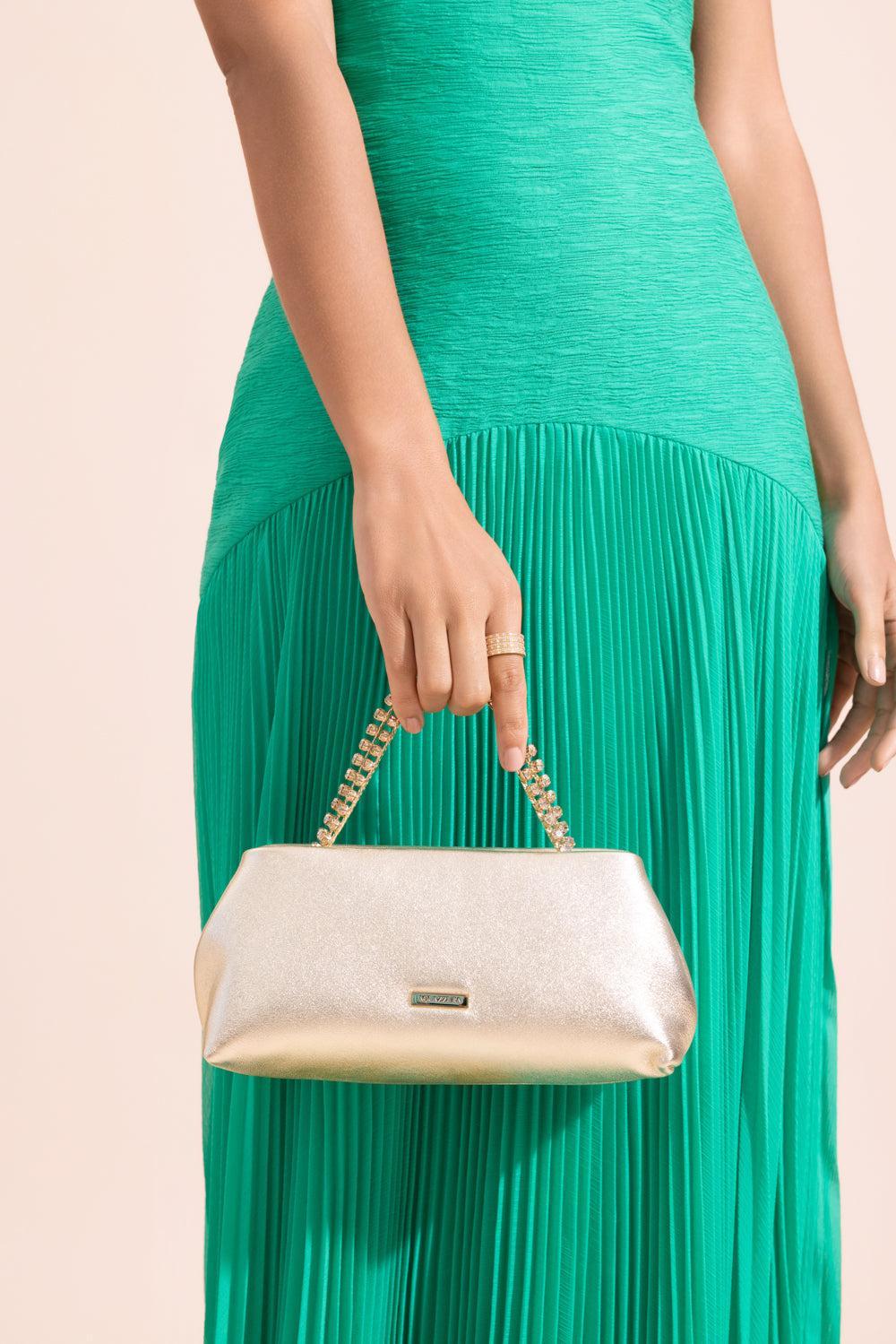 Temptation Mini Tote - Honey Light Gold-HNY/LTGD-HANDBAGTOTES-AQUAZZURA