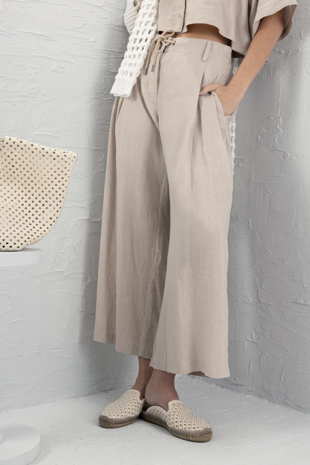 Flare Track Pant-BROWN-XS-CLOTHINGPANTCASUAL-BRUNELLO CUCINELLI