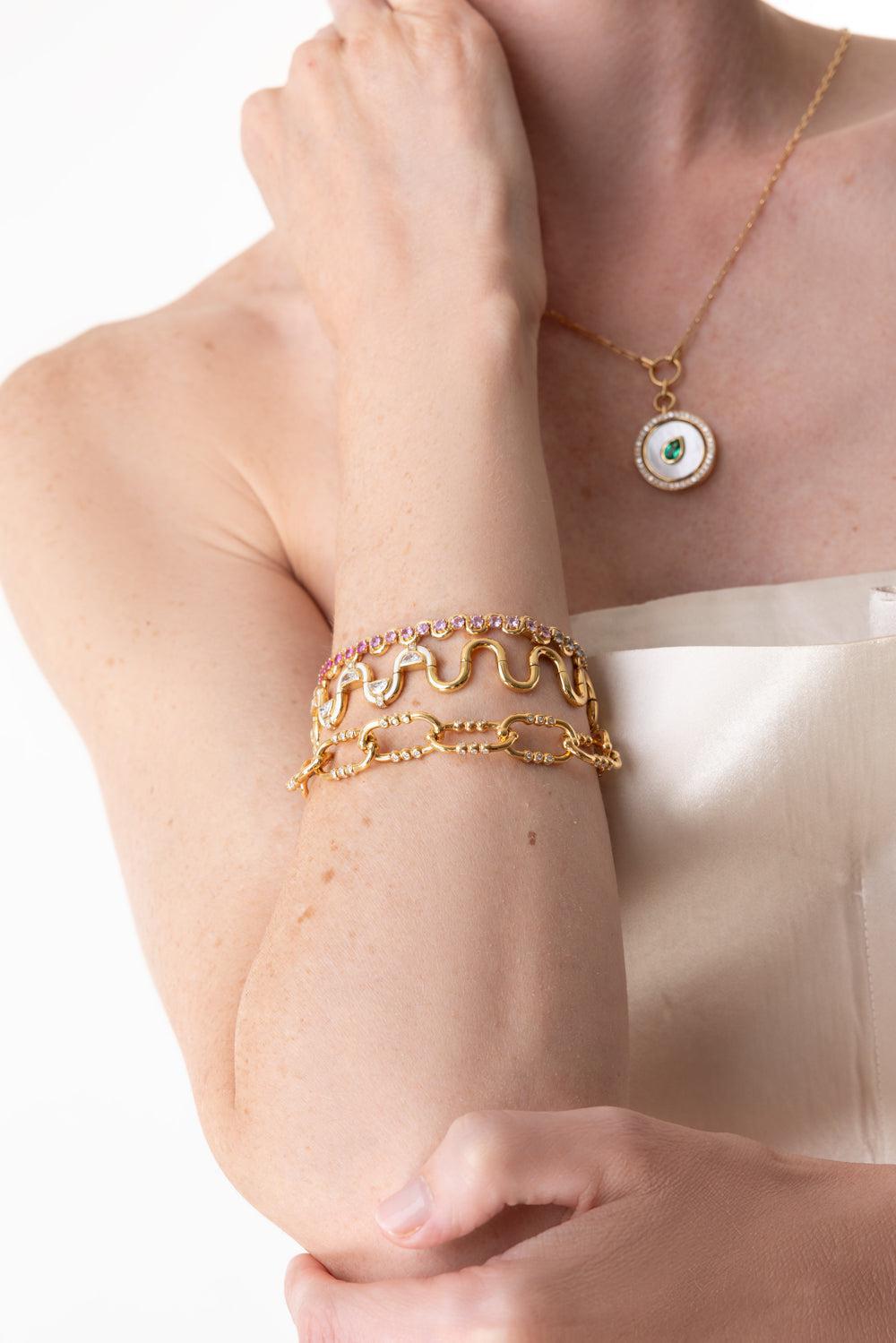 Edessa Diamond Bangle-YELLOW GOLD-XS-bracelet-STATE PROPERTY
