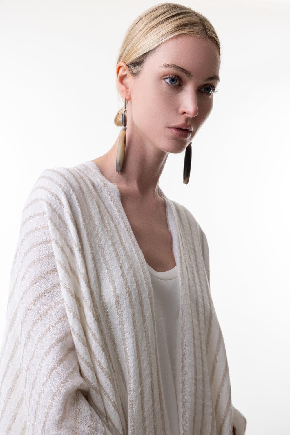 Horn Drop Earrings-TRBLHORN-O/S-JEWELRYBOUTIQUEEARRING-BRUNELLO CUCINELLI