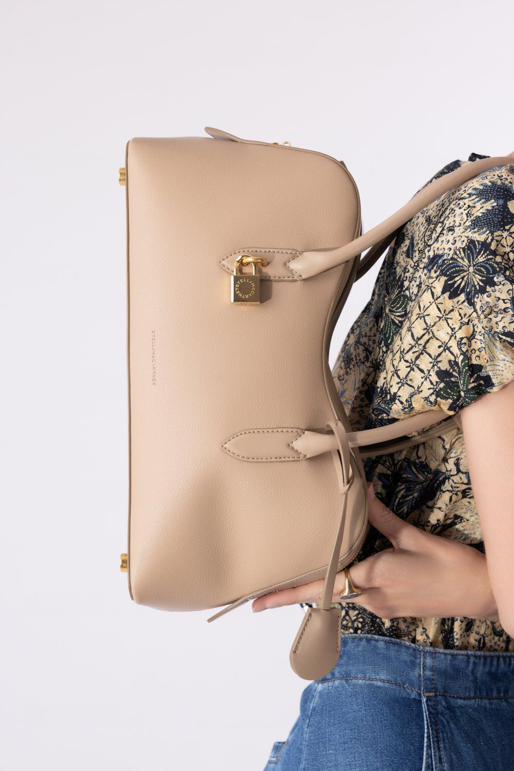 Stella Ryder Bag - Camel-CAMEL-O/S-HANDBAGTOTES-STELLA MCCARTNEY