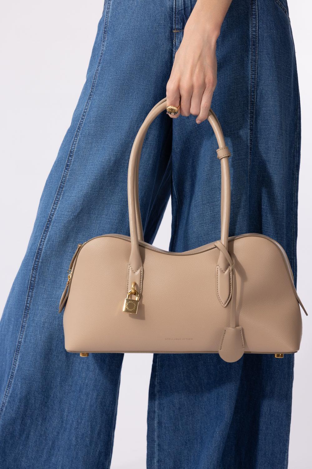 Stella Ryder Bag - Camel-CAMEL-O/S-HANDBAGTOTES-STELLA MCCARTNEY