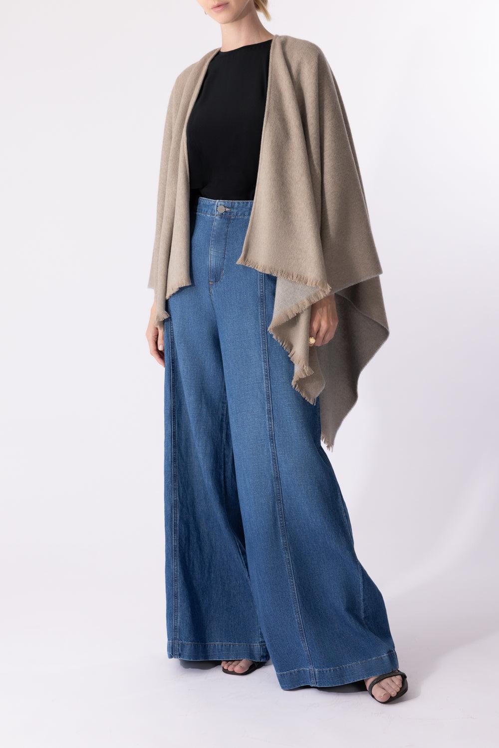 Reversible Poncho-BISCSTON-O/S-CLOTHINGTOPPONCHO-RAG & BONE