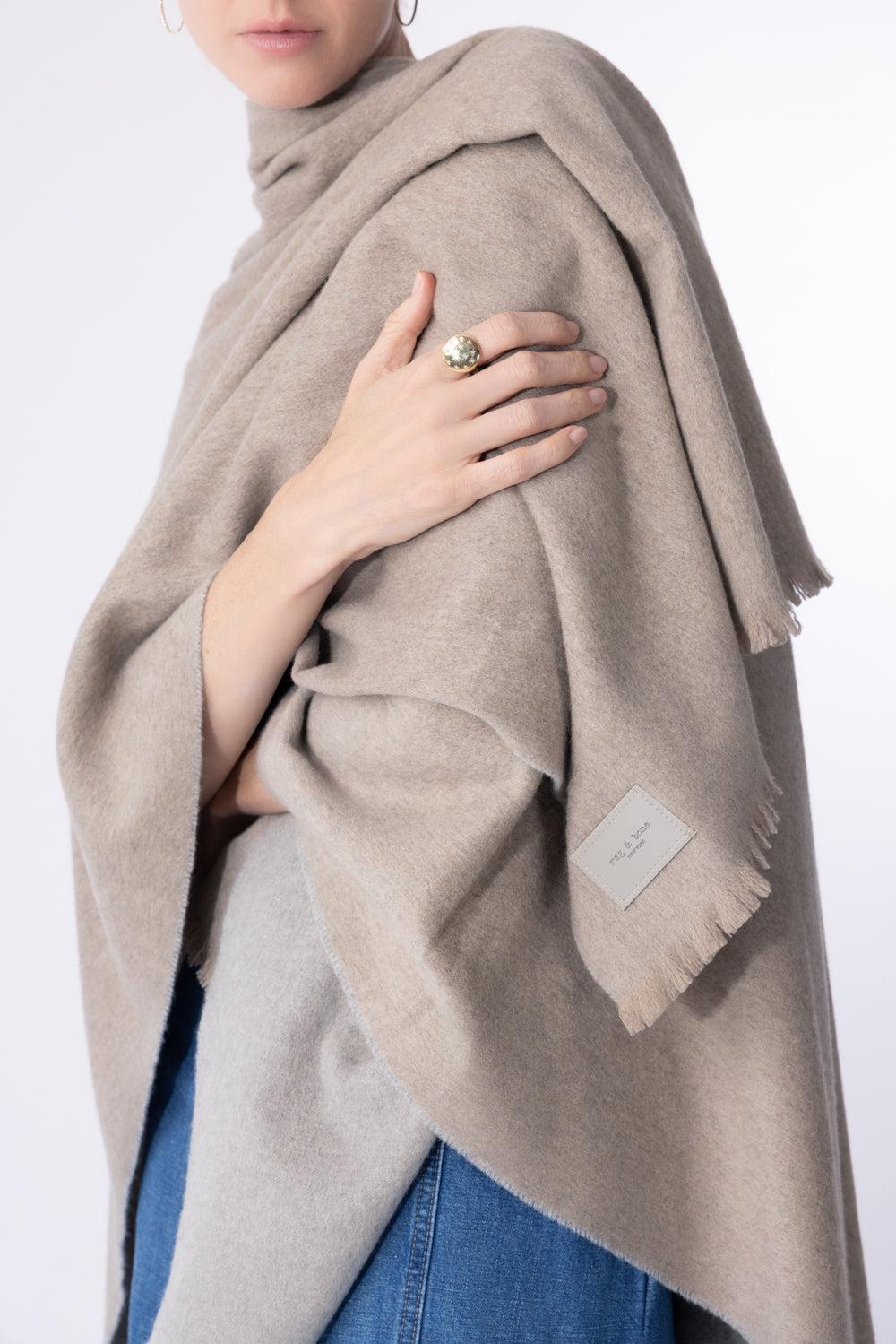 Reversible Poncho-BISCSTON-O/S-CLOTHINGTOPPONCHO-RAG & BONE