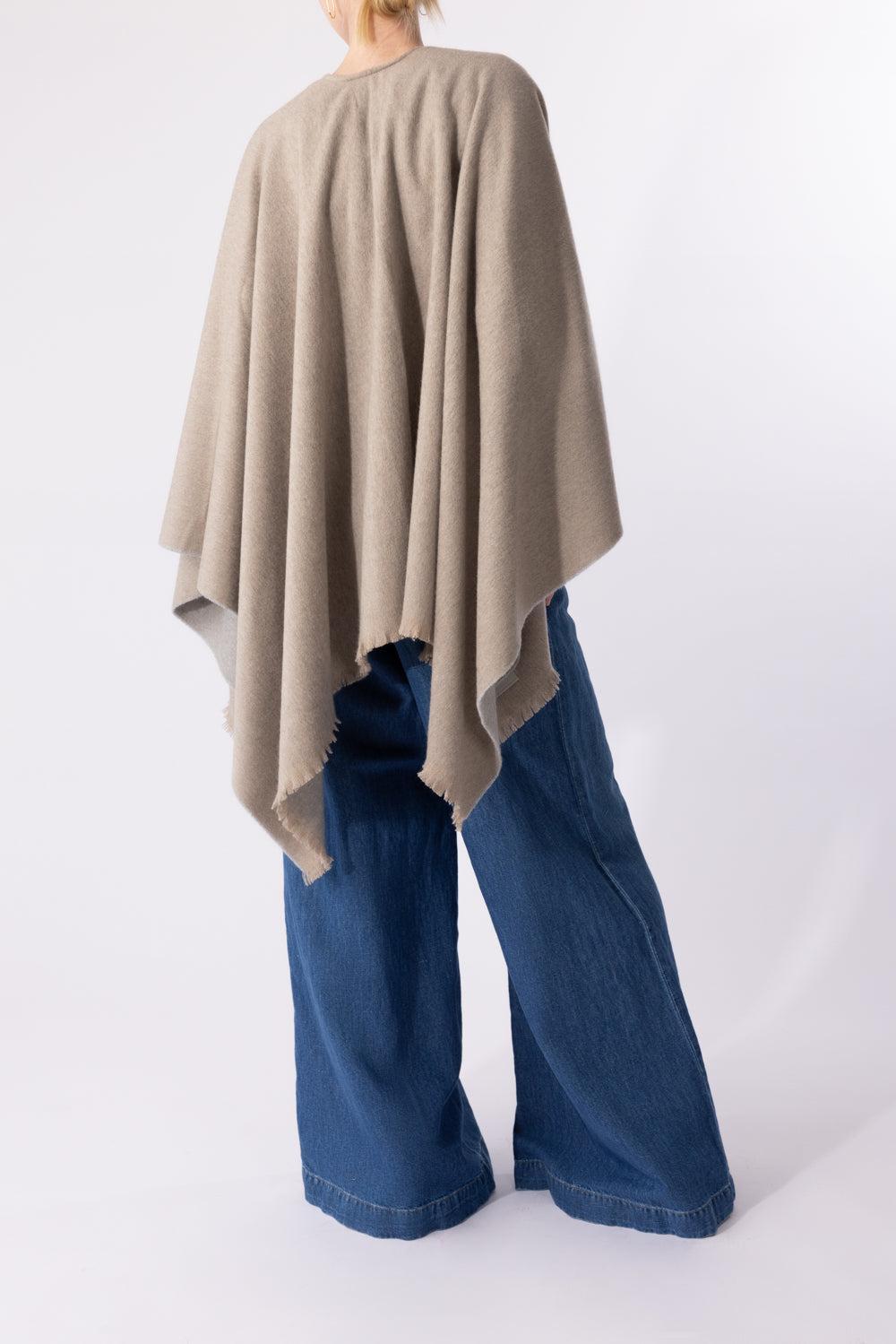 Reversible Poncho-BISCSTON-O/S-CLOTHINGTOPPONCHO-RAG & BONE