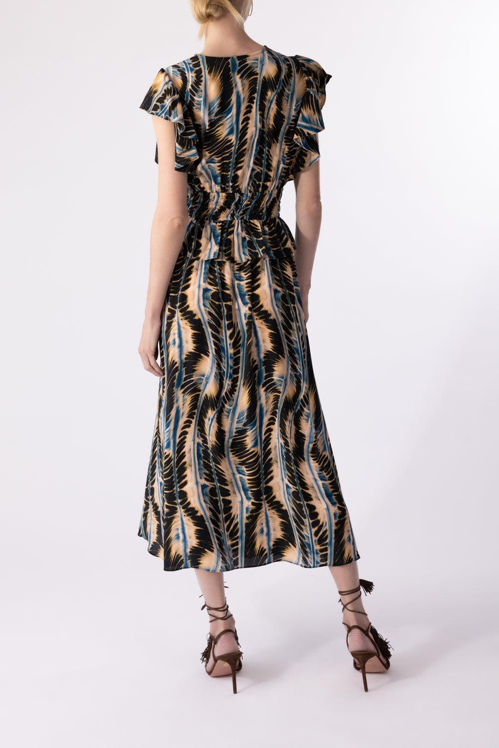 Brielle Dress-RIVER-0-CLOTHINGDRESSCASUAL-ULLA JOHNSON
