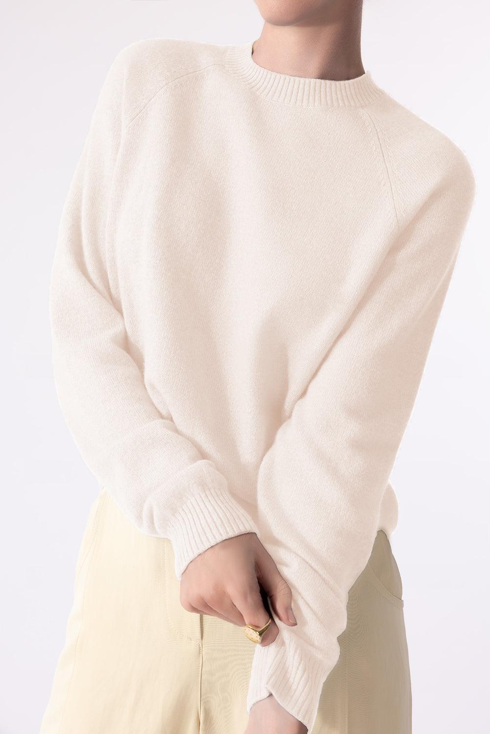 Shrunken Crewneck - Lotus-LOTUS-XS-CLOTHINGTOPSWEATER-MINNIE ROSE